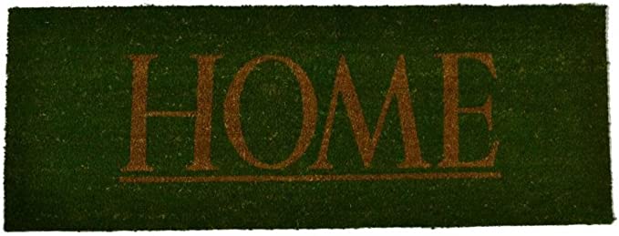 Imports Décor Vinyl Backed Coir Doormat, 48 by 18-Inch, Home