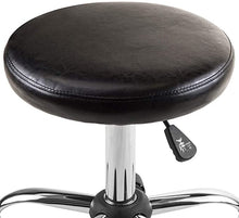 Load image into Gallery viewer, Winsome Wood Clark Round Cushion Swivel Stool with Adjustable Height
