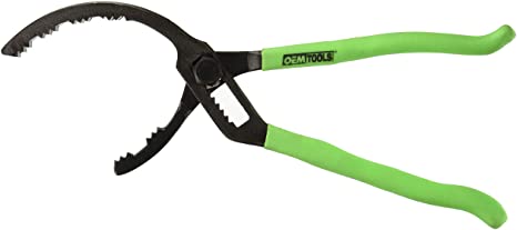 OEMTOOLS Black Green 25324 14 Inch Adjustable Oil Filter Pliers