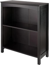 Load image into Gallery viewer, Winsome Terrace Storage Shelf 3-Tier Wide in Espresso, 26-Inch
