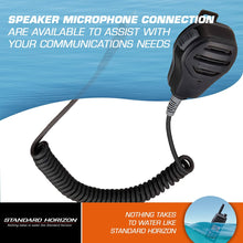 Load image into Gallery viewer, Standard Horizon MH-73A4B Speaker/Microphone Black, Small
