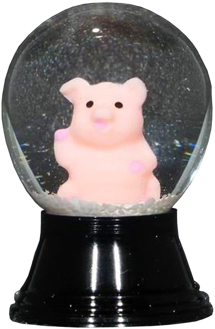 Alexander Taron PR1157 Perzy Snowglobe-Mini Pig-1.5