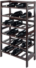 Load image into Gallery viewer, Winsome Silvi Wine Storage, Antique Walnut
