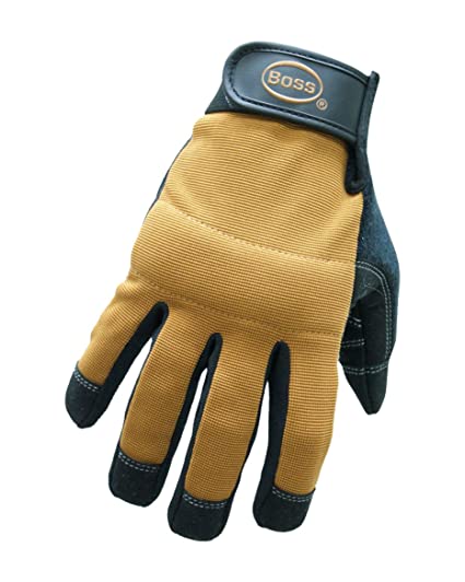 Boss Gloves 5206L All Purpose Mechanic Glove, Large