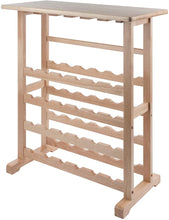 Load image into Gallery viewer, Winsome 83024 Trading, Inc. Vinny Wine Storage, Natural 24-bottle
