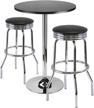 Load image into Gallery viewer, Winsome Summit Pub Table set, 1, Black/Metal
