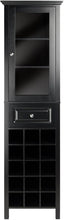 Load image into Gallery viewer, Winsome Burgundy Wine Storage, Black
