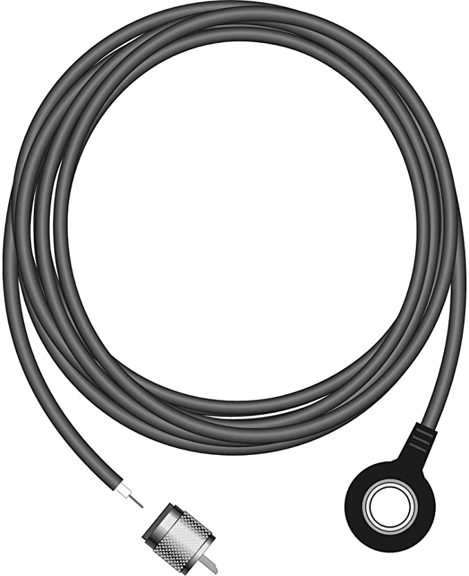 FireStik K-8R18 18 Foot Fire-Flex Coax Cable with Fire-Ring