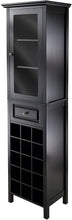 Load image into Gallery viewer, Winsome Burgundy Wine Storage, Black
