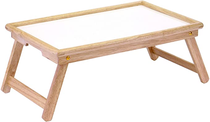 Winsome Wood Ventura Bed Tray, Natural/wht