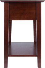 Load image into Gallery viewer, Winsome Wood Shaker Accent Table, Antique Walnut
