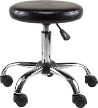 Load image into Gallery viewer, Winsome Wood Clark Round Cushion Swivel Stool with Adjustable Height
