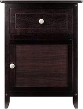 Load image into Gallery viewer, Winsome Eugene Accent Table, 18.9 inches, Espresso
