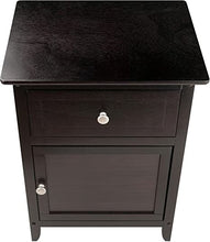 Load image into Gallery viewer, Winsome Eugene Accent Table, 18.9 inches, Espresso
