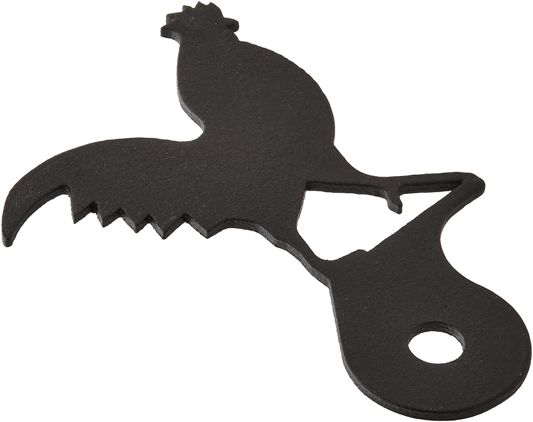 2 Inch Rooster Cabinet Door Silhouette