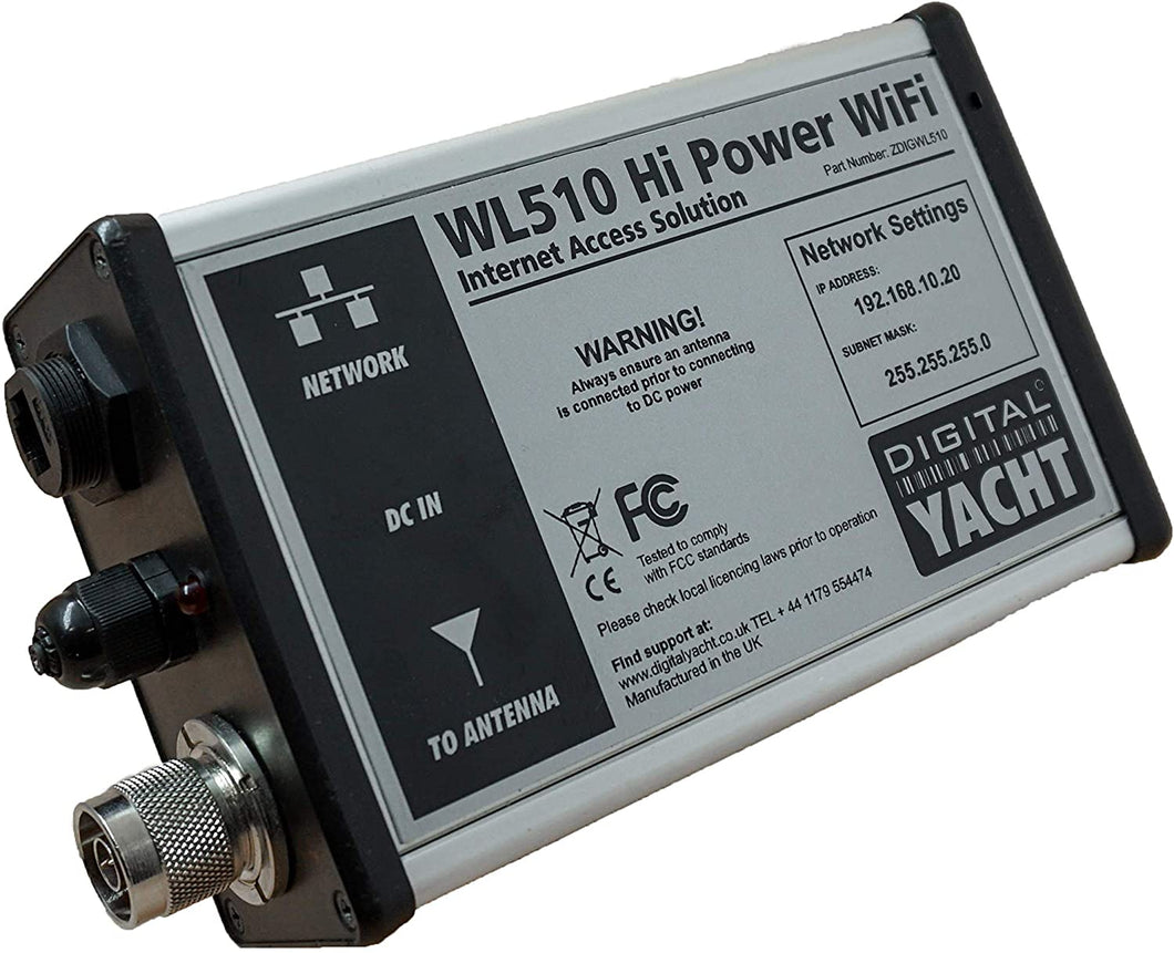 DIGITAL YACHT WIFI System, WL510 Hi Power, 10M Cable