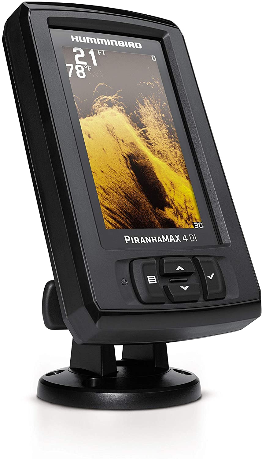 Humminbird 410160-1 PIRANHAMAX 4 DI (Down Imaging) Fish Finder, Black