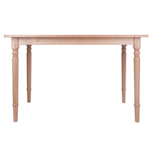 Load image into Gallery viewer, Ravenna Rectangle Dining Table, NaturalRelaxed Natural finish to accommodate charis in a variety of styles and colors
