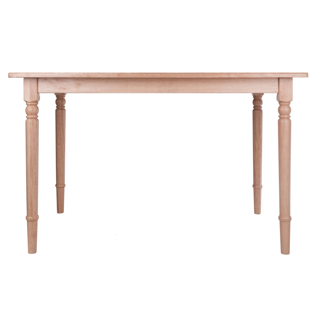 Ravenna Rectangle Dining Table, NaturalRelaxed Natural finish to accommodate charis in a variety of styles and colors