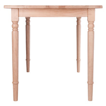 Load image into Gallery viewer, Ravenna Rectangle Dining Table, NaturalRelaxed Natural finish to accommodate charis in a variety of styles and colors
