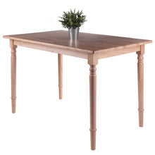 Load image into Gallery viewer, Ravenna Rectangle Dining Table, NaturalRelaxed Natural finish to accommodate charis in a variety of styles and colors
