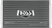 Load image into Gallery viewer, BOSS Audio Systems AR3000D Class D Car Amplifier - 3000 Watts, 1 Ohm Stable, Digital, Monoblock, Mosfet Power Supply
