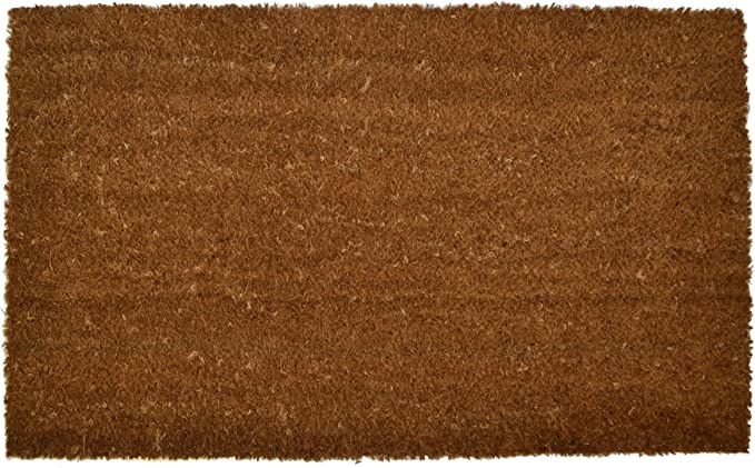 Imports Décor PVC Backed Coir Doormat, 17mm Thick, 18