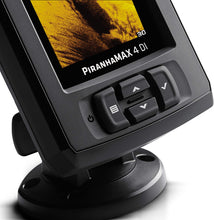 Load image into Gallery viewer, Humminbird 410160-1 PIRANHAMAX 4 DI (Down Imaging) Fish Finder, Black
