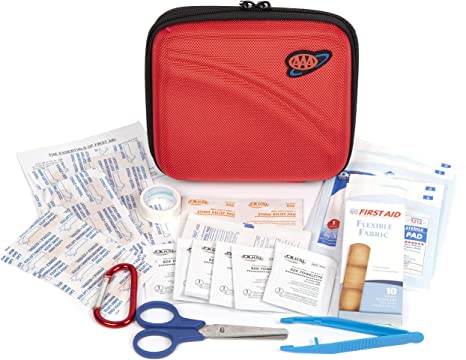 LIFELINE AAA 53 Piece Tune Up First Aid Kit, red (4182AAA)