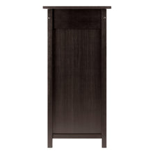 Load image into Gallery viewer, Yukon Wine Cabinet, Expandable Top, EspressoMade of solid and composite wood
