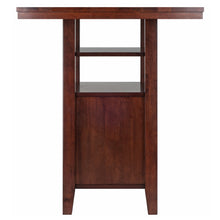 Load image into Gallery viewer, Albany High Table with Cabinet, WalnutLower cabinet with double doors
