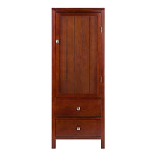 Load image into Gallery viewer, Brooke Jelly 2-Drawer Cupboard, Walnut Shelf dimensions: 14.9&quot;W x 14&quot;D (14.1&quot;H clearance)
