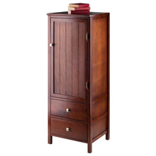 Load image into Gallery viewer, Brooke Jelly 2-Drawer Cupboard, Walnut Shelf dimensions: 14.9&quot;W x 14&quot;D (14.1&quot;H clearance)
