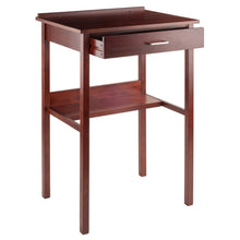 Load image into Gallery viewer, Ronald High Desk, Walnut Ergonomic design
