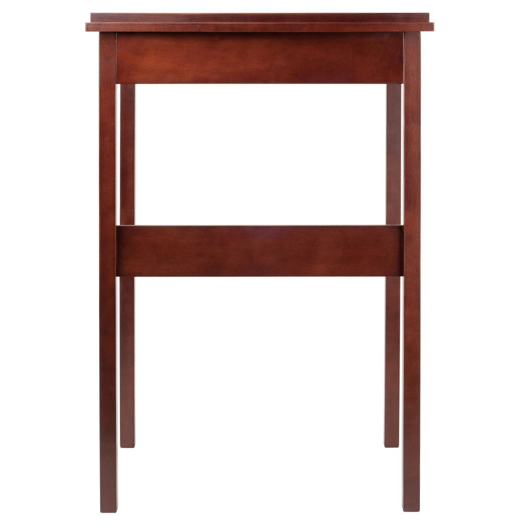 Ronald High Desk, Walnut Ergonomic design