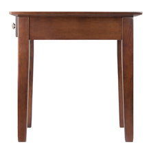 Load image into Gallery viewer, Rochester End Table, WalnutOverall Accent Table size is 20&quot; Wide x 20&quot; Deep x 20&quot; High.
