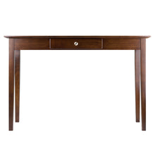 Load image into Gallery viewer, Rochester Console Table, WalnutOverall Console Table size is 44&quot;W x 16&quot;D x 29&quot;H.
