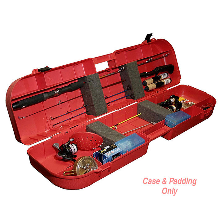 MTM Ice Fishing Rod Box Red