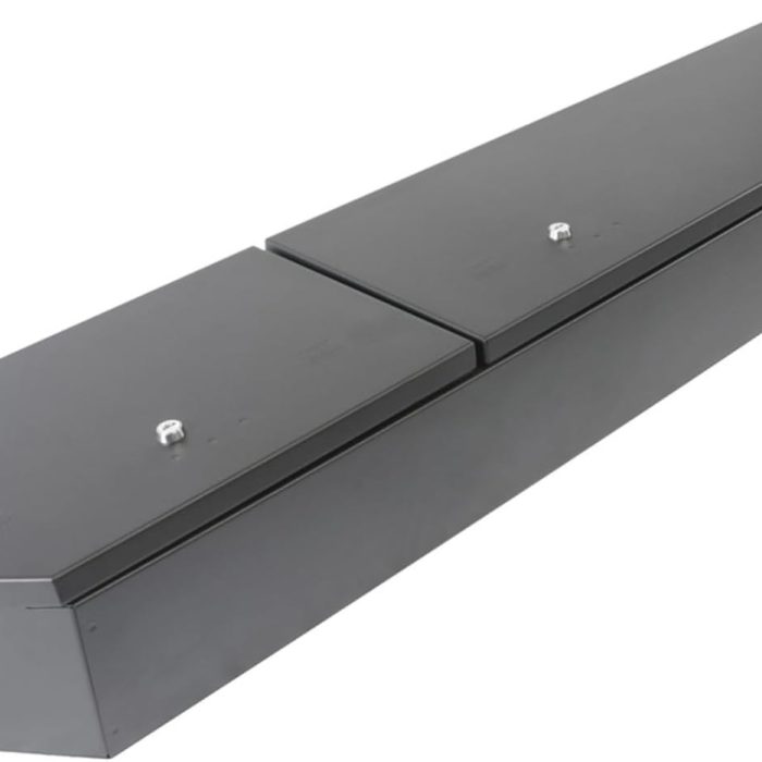 Tuffy Full-Width Under-Seat Lockbox for Ford F-150, F-250, and F-350 SuperCrew (2015–2025), Heavy-Duty Steel Rear Seat Security Safe with Pry-Guard Lock, Weather-Resistant, Quick No-Drill Install