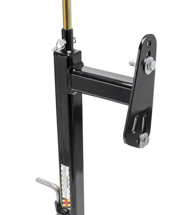 Roadmaster 195125 Spare Tire Carrier with 2" Drop fits Truck/Van/SUV 2" Receiver | Fits Wheels with a Lug Nut Bolt Circle Up to 8" | 6,000 lbs Maximum Capacity