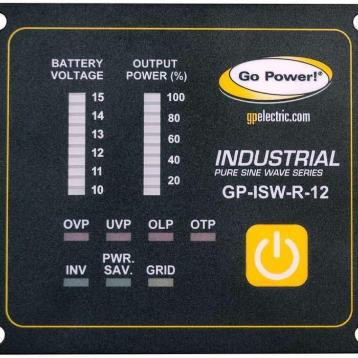 GPISWR12 12 VOLT ISW PURE SINE INVERTER REMOTE 7003000 WATTS