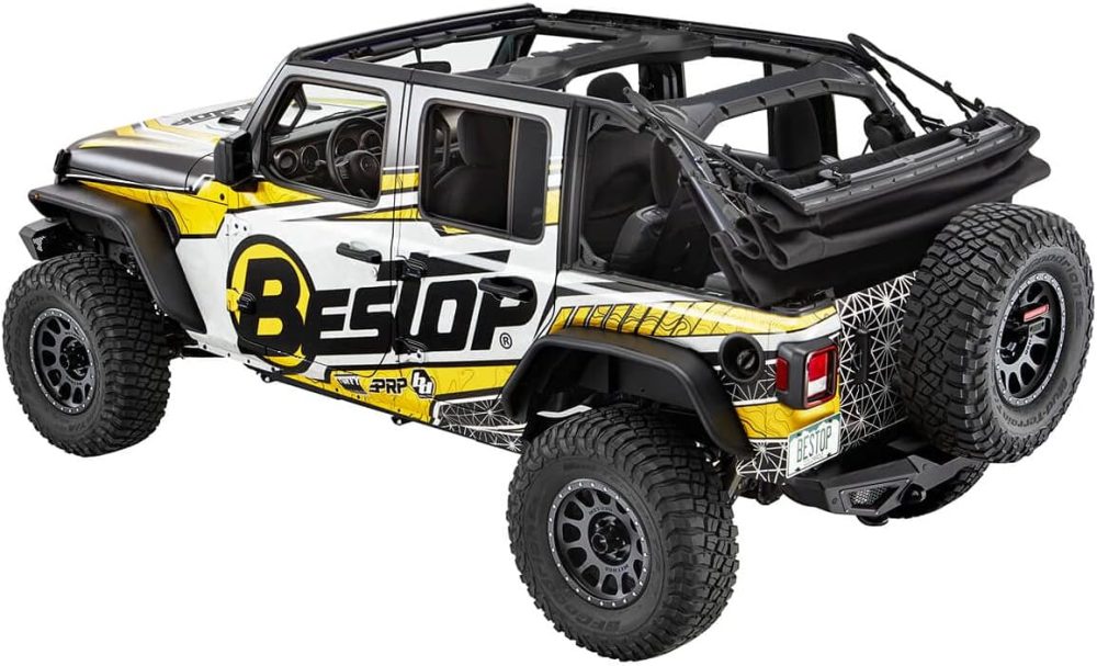 Supertop Ultra - '18-20 Wrangler JL 4-Door (Black Twill) 5472517 - Image 2