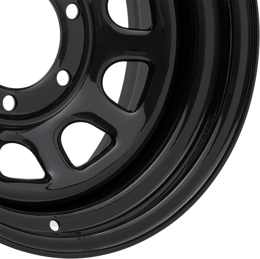 Pro Comp Steel Wheels Series 51 Wheel with Flat Black Finish (15x8"/6x5.5") - Image 2