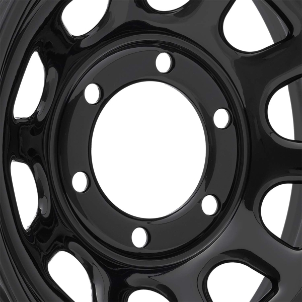 Pro Comp Steel Wheels Series 51 Wheel with Flat Black Finish (15x8"/6x5.5")