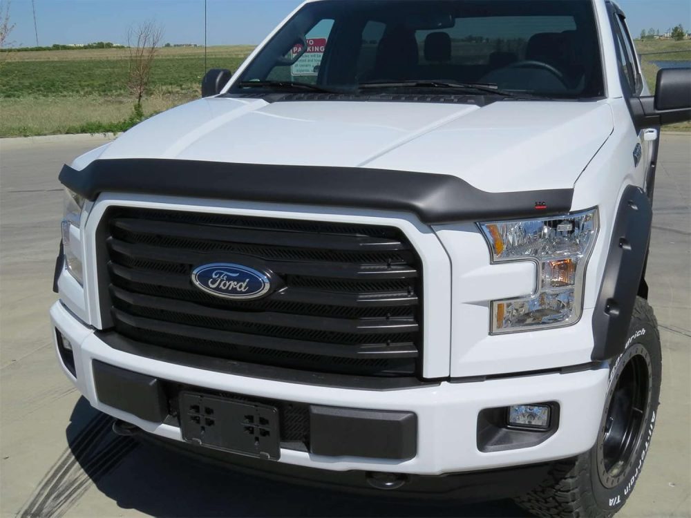 EGR 301695 SuperGuard Hood Guard Bug Deflector Protector, Matte Black Finish, Compatible with Select Chevrolet Silverado All Cabs Models - Image 7