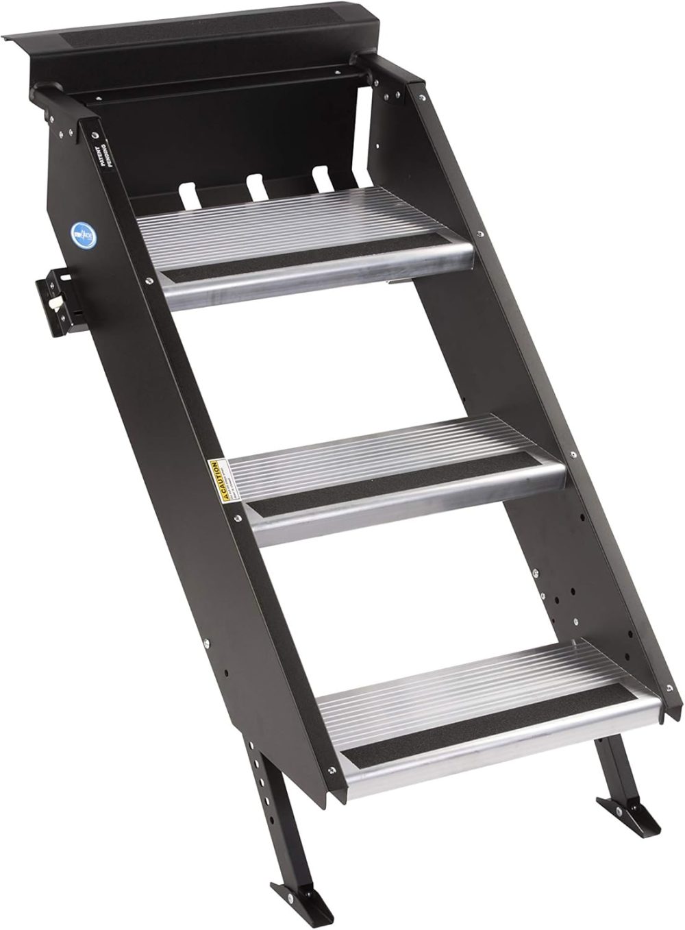 MORryde STP-207 StepAbove Fold-Up RV Entry Step - 3-Step (9" Step Rise)