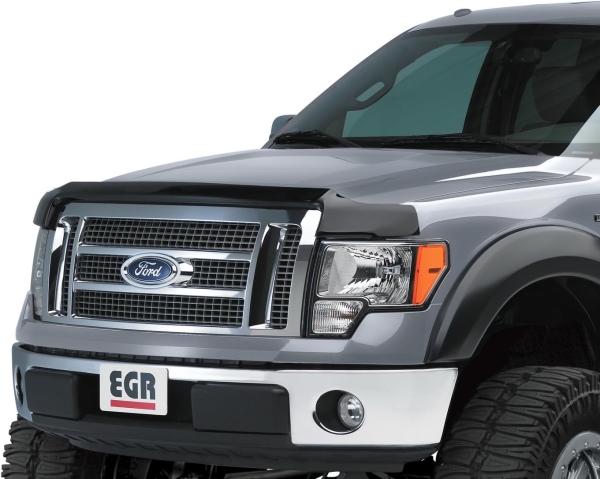 EGR 302651 Superguard Hood Guard Bug Deflector, Dark Smoke Finish, Compatible With Select Dodge Ram 1500 and 1500 Classic Models