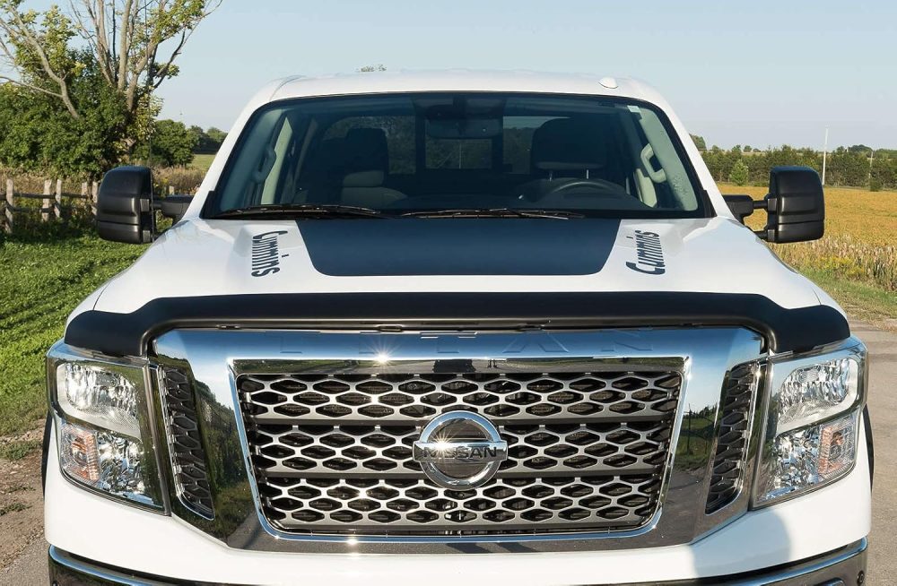 EGR SuperGuard 303585 - Matte Black Acrylic Hood Guard - Compatible with Select 2021-2024 Ford F-150 Series Trucks - Image 4