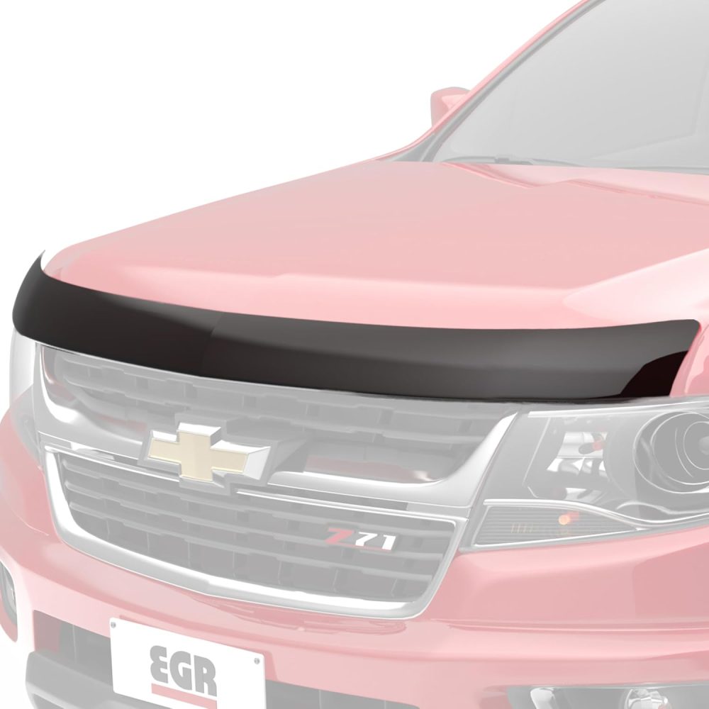 EGR 301391 Superguard Hood Guard, Dark Smoke Finish, Compatible with Select Chevrolet Colorado Models - Image 2