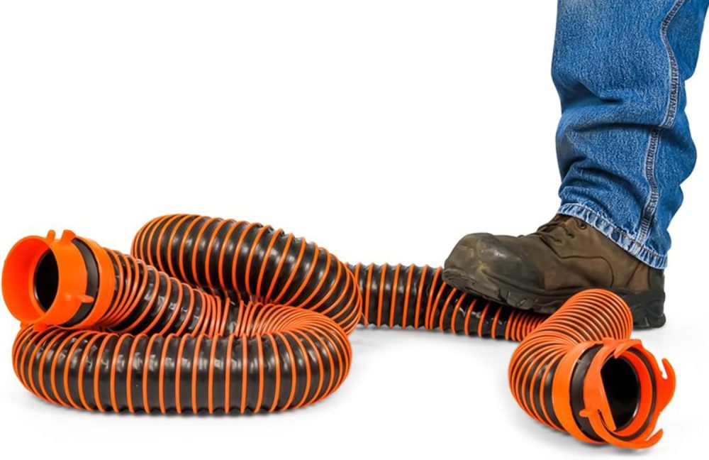 Camco RhinoEXTREME 10-Foot Camper/RV Sewer Hose Kit | Features TPE Technology for Abrasion Resistance and Crush Protection | Includes Pre-Attached Rhino Swivel Fittings (39863) - Image 8